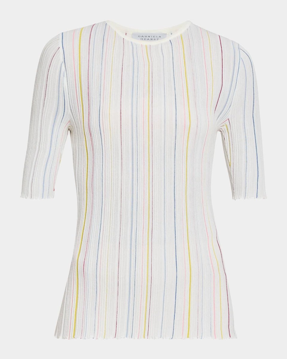Fitz Stripe Wool Top